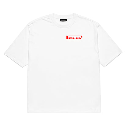 RED PELLY RACING OVERZISE T-SHIRT