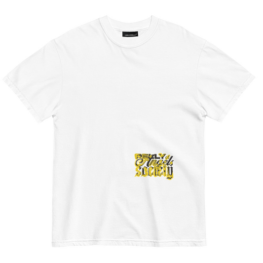 T-SHIRT SOCIÉTÉ DES ANGES JAUNE