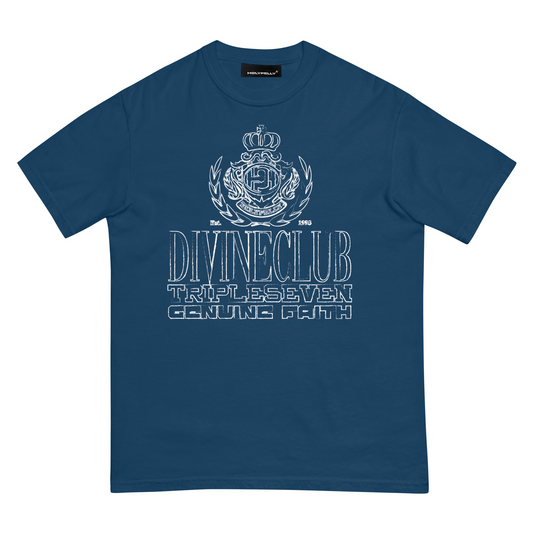 T-SHIRT DIVINE CLUB BLEU FONCÉ