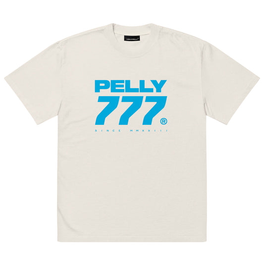 PELLY-777 OVERSIZED FADED-WHITE