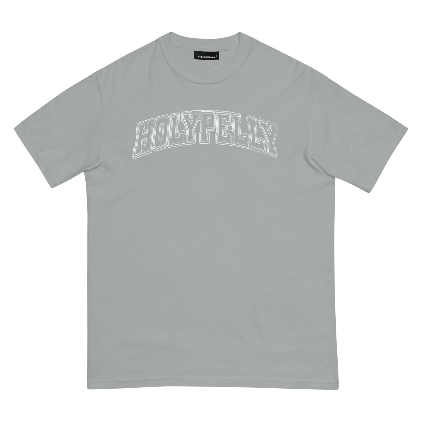 T-SHIRT HOLYPELLY COURBÉ BLANC DÉLAVÉ