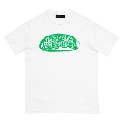 GREEN DOUBLE-HOLYPELLY LOGO T-SHIRT